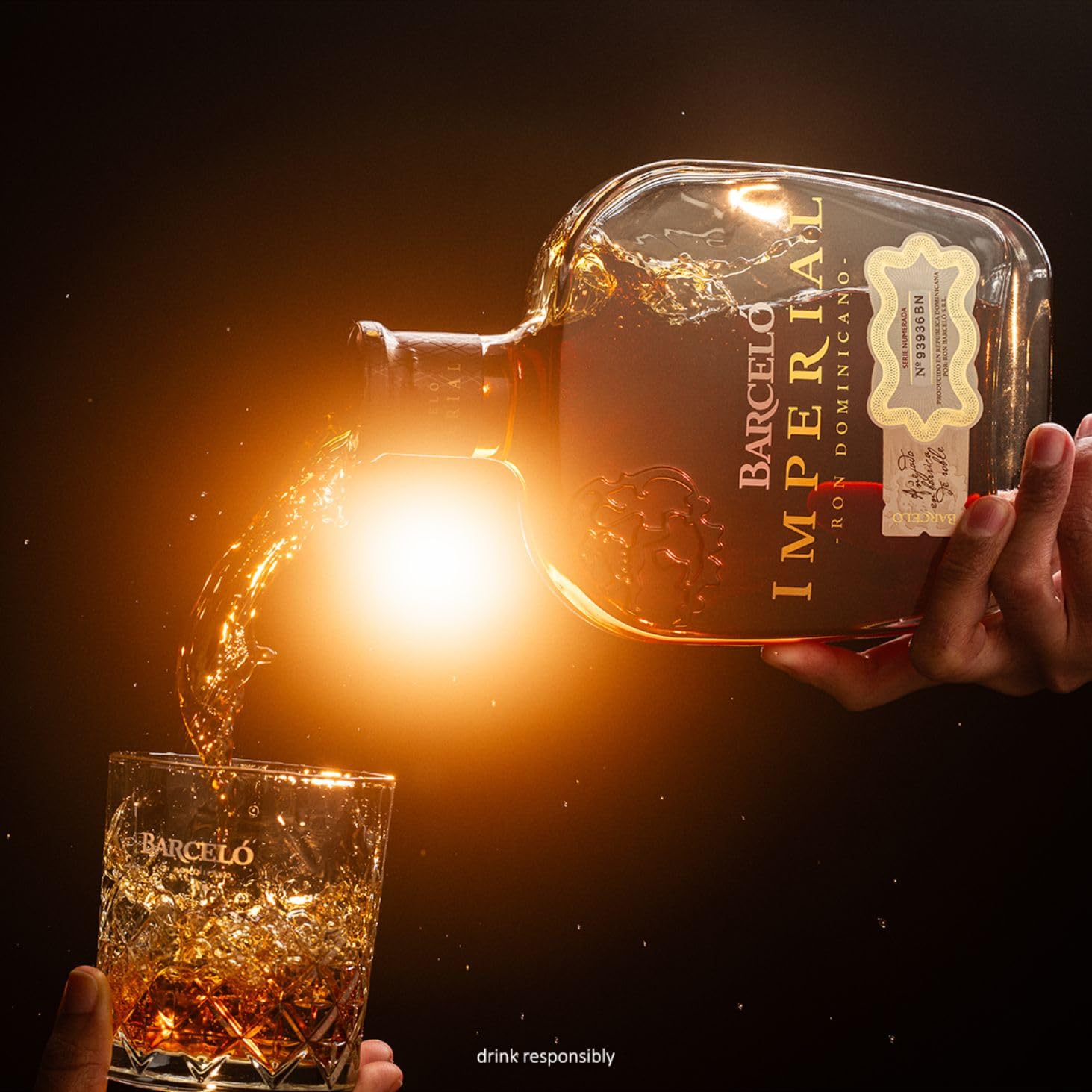 BARCELÓ IMPERIAL - Ron Dominicano - envejecido de forma natural - 38% vol. - 70cl