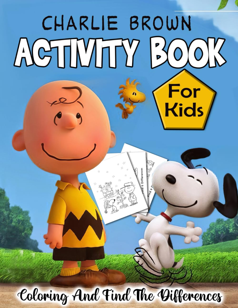 Activity Book For Kids: Coloring and Find The Differences