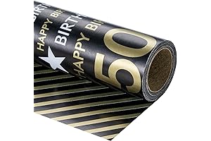 RUSPEPA Reversible Wrapping Paper Roll