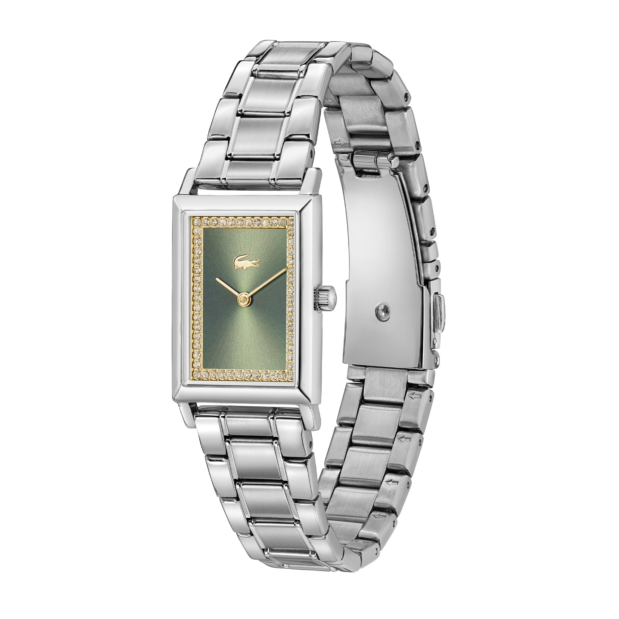Lacoste Reloj analógico para Mujer Catherine con Brazalete de Acero Inoxidable