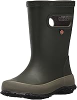 Vista 1 de BOGS Botas de lluvia de goma impermeables para niños y niñas