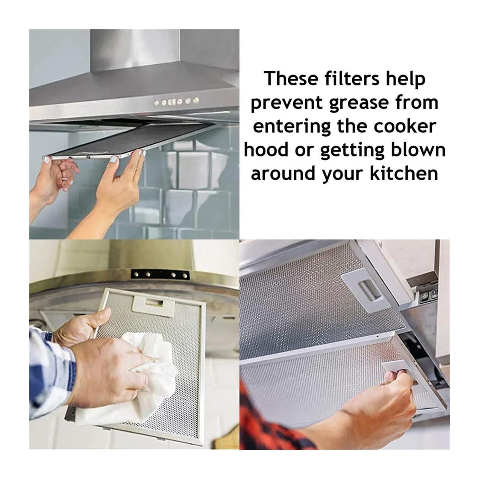 Filtro De Campana Extractora De 2 Uds, Compatible Con Bosch, Filtro De Campana Extractora De Repuesto De 250X310mm