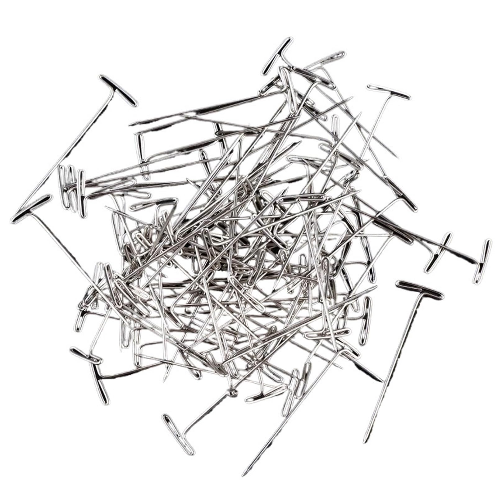 Stainless Steel T Pins for Wig Making 38mm 1.5 Inch Mannequin Head Pins