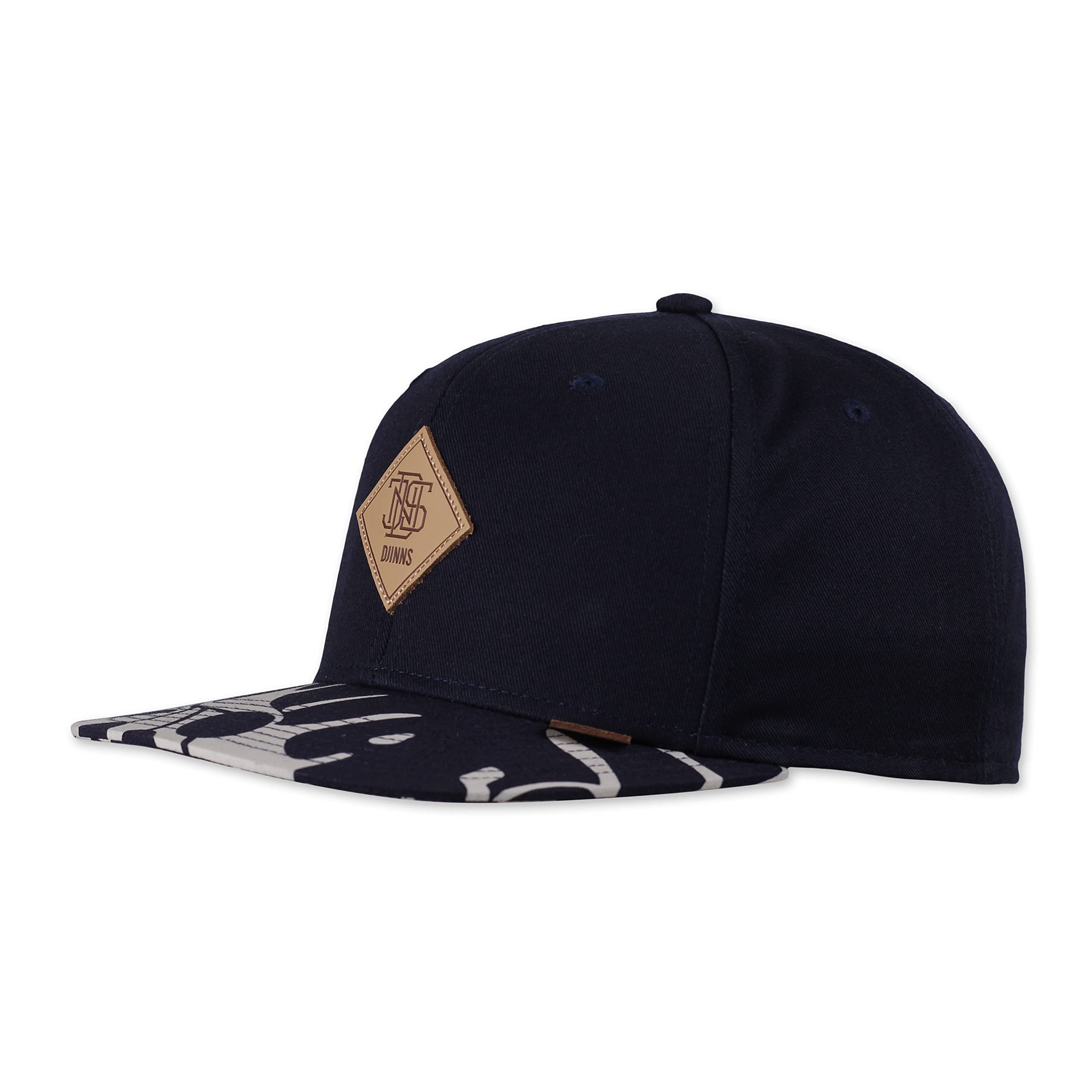 Djinns - Big Aloha - Snapback Cap Men's Baseball Cap Hat Caps, Rev. Blue, One Size