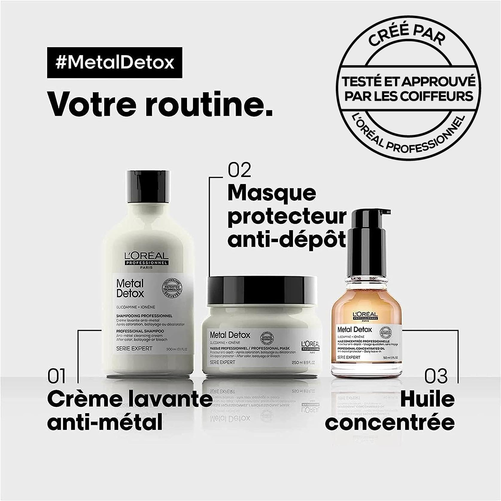 L'Oreal Serie Expert Metal Detox Anti-Deposit Protector Mask 500ml