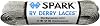 Derby Laces Silver 84 Inch SPARK Skate Lace for Roller Derby, Hockey and Ice Skates, and Boots