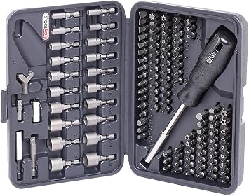 KS TOOLS 1/4" Classic Bit Set, 122 pcs