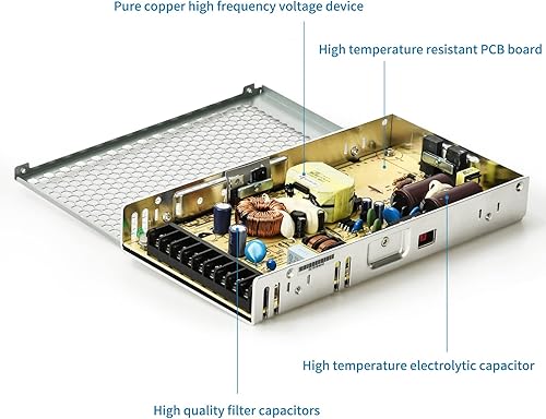 Miniatura 9 de SCON Controlador de alimentación LED de 24 V CC 200 W para sistema de iluminación de pista, TRIACELV0-10V1-10V Adaptador de convertidor de