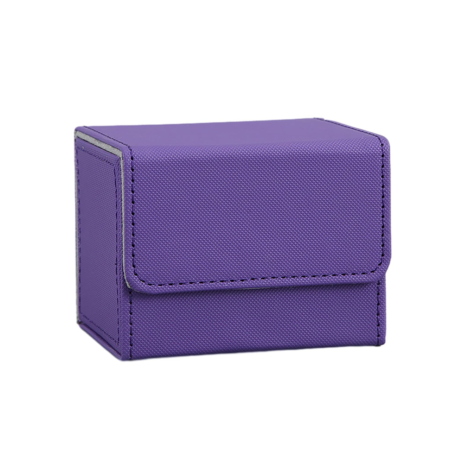 YWLUUOO Card Game Box Case for Playing Cards PU Leather Cards Storage Box Trading Card Carrying Deck Game Pack Holder