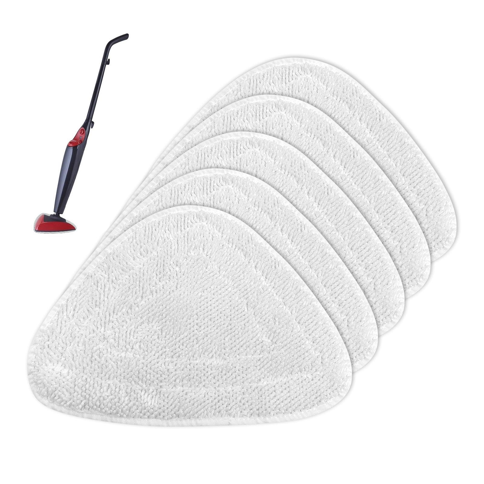 5 Pack Steam Mop Replacement Pads Compatible with Vileda Steam Mop Plus