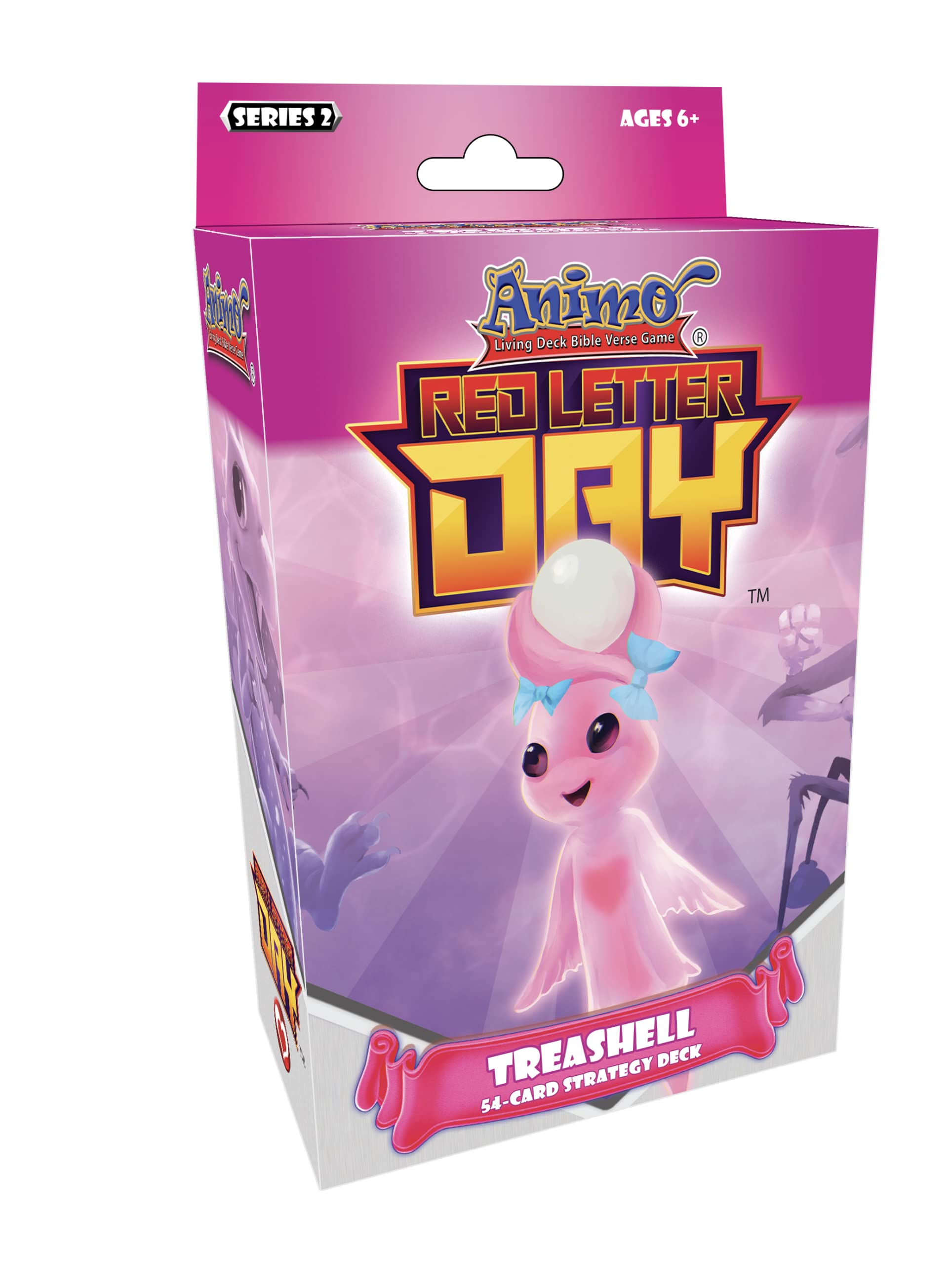 Animo Living Deck Bible Verse Game Red Letter Day - Treashell Strategy