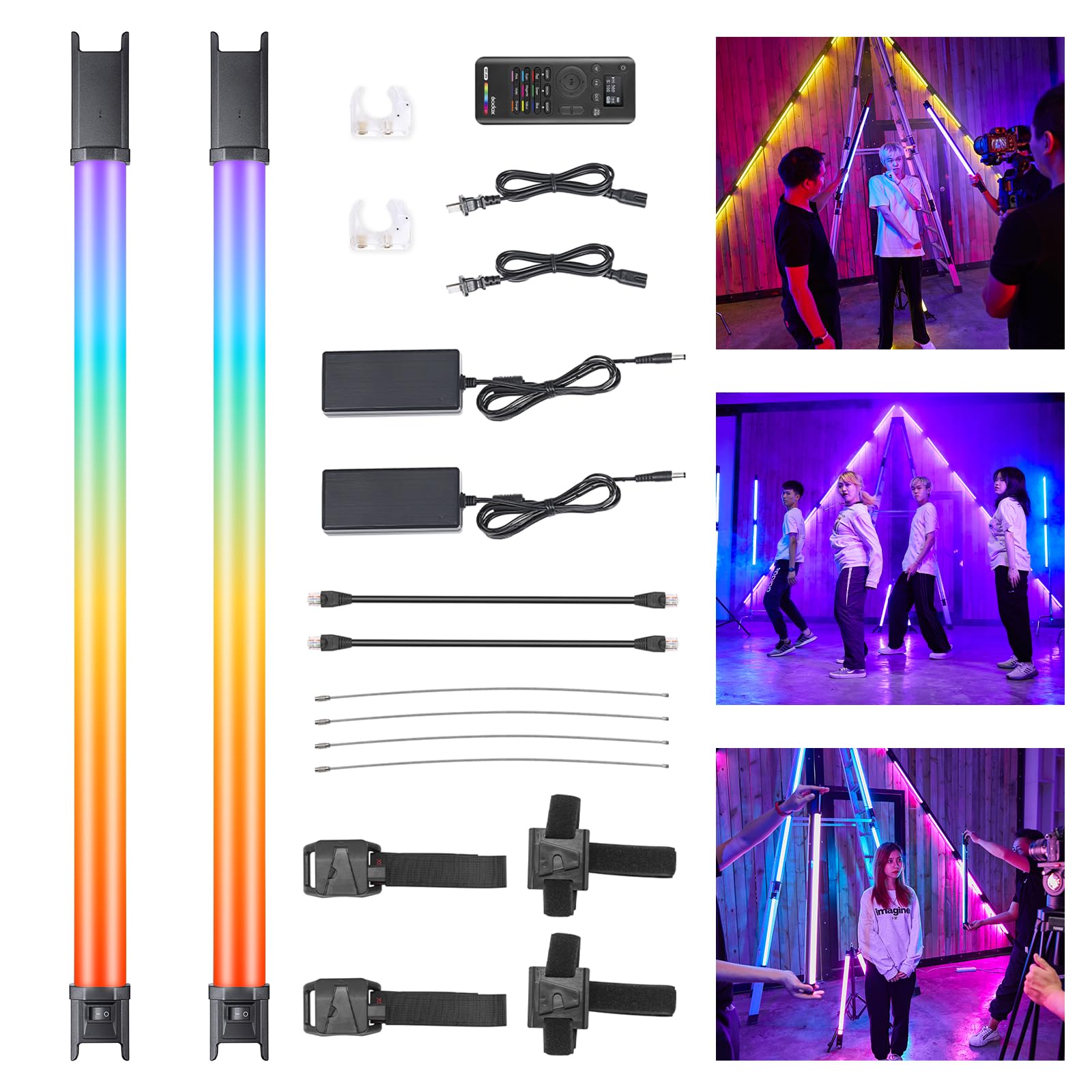 Amazon | 【GODOX正規代理店】GODOX TL60 2個rgbチューブライト 