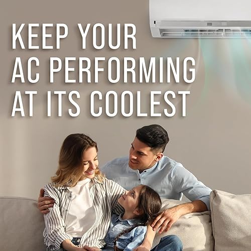 Miniatura 6 de Maplefield Limpiador de bobina de CA de alta resistencia, 1 galón, libera rendimiento y eficiencia de CA, solución ultra concentrada para unidades y