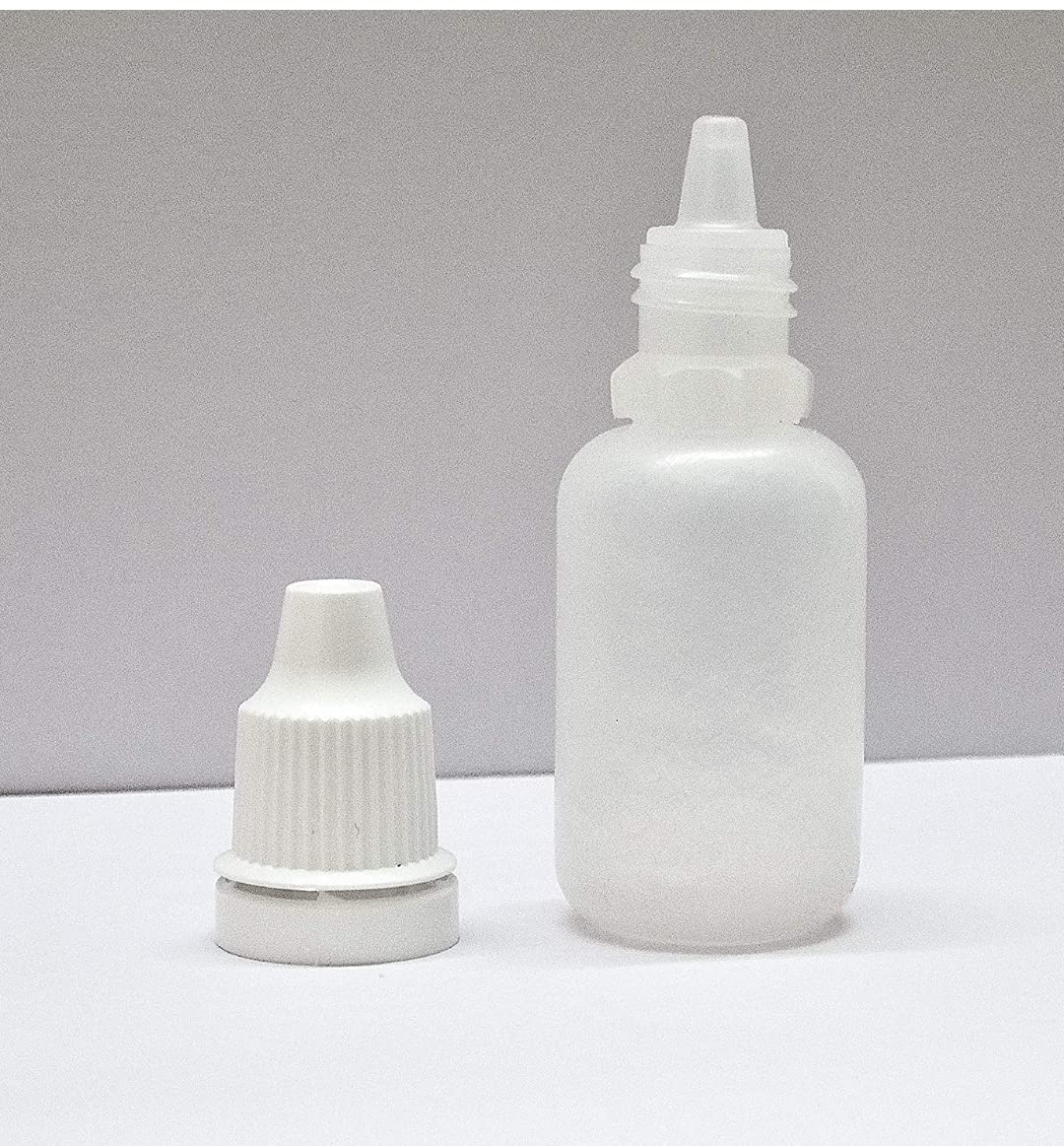 30ML Empty Plastic Squeezable Dropper Bottles for Homeopathic & Ayurvedic use OR Eye Liquid Dropping SIZE: 30ML (100)