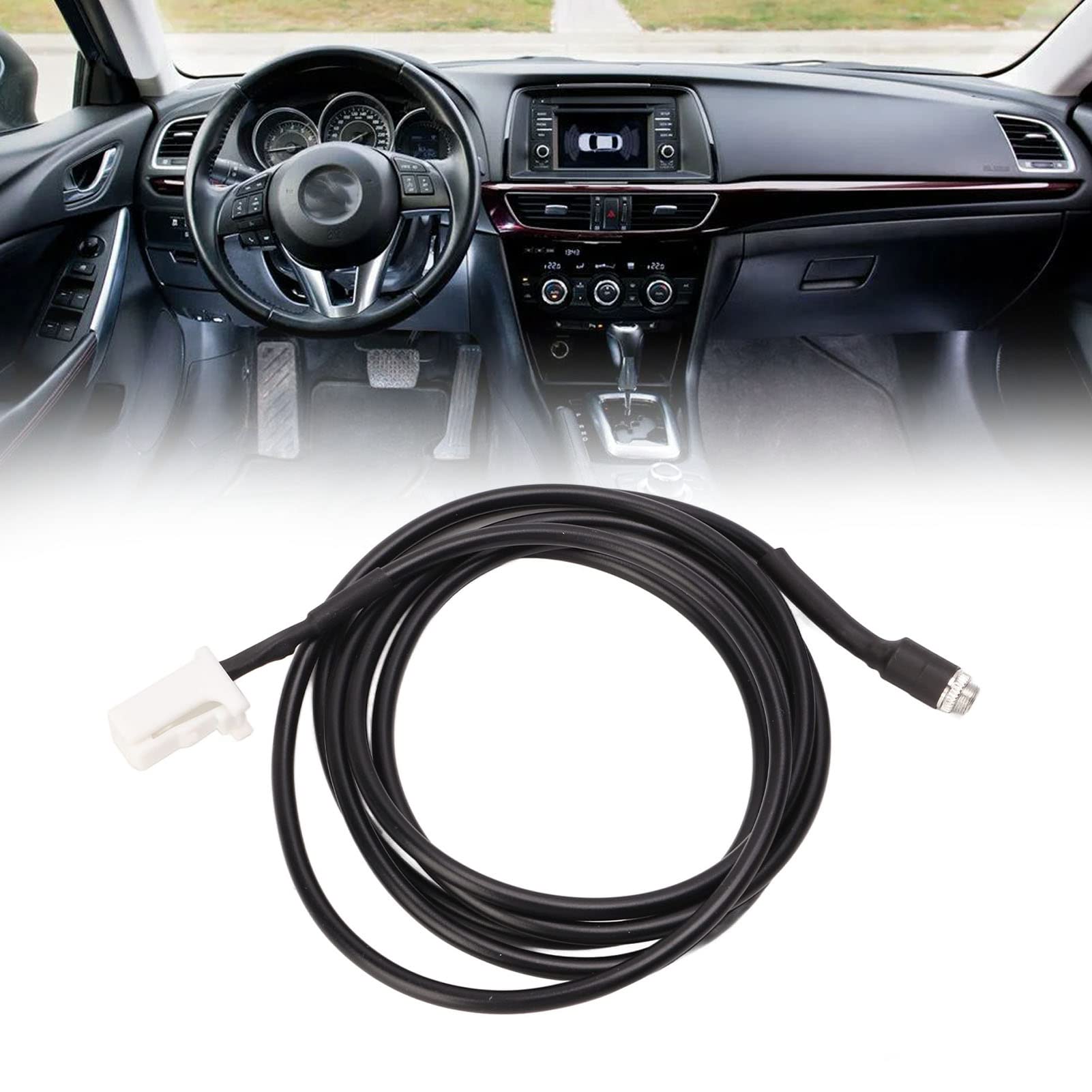 Acouto Adattatore Musicale Per Suzuki SX4 (2007-2010) E Grand Vitara (2007-2010) - Ingresso AUX Con Jack 3.5mm E Cavo, Materiale ABS