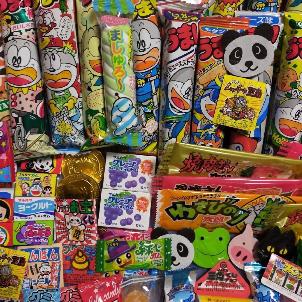 Amazon.co.jp: ノーブランド品 駄菓子 詰め合わせ 100点 セット : 食品 