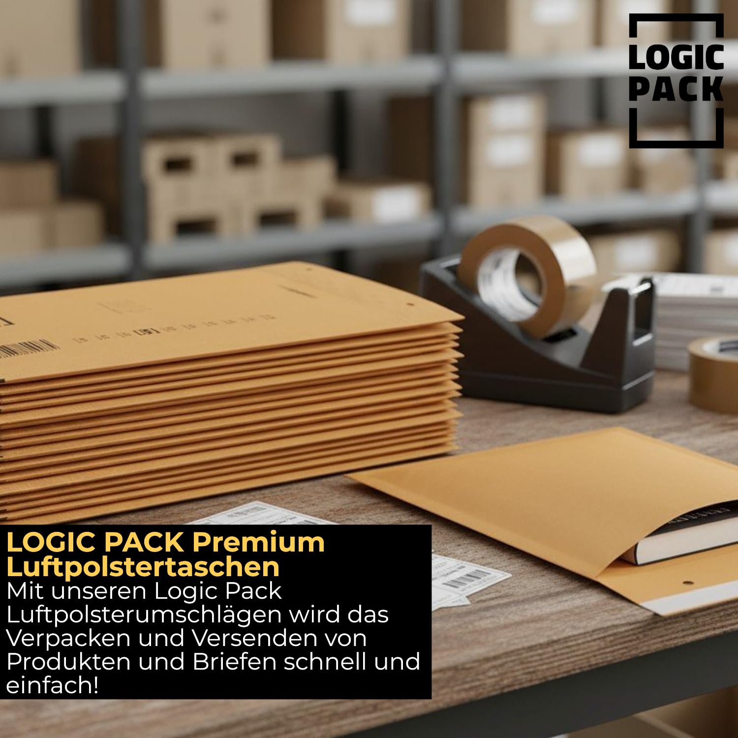 800 Buste Imbottite Marroni per Spedizioni, Buste in Carta Kraft Avana con Pluriball Rinforzato, Carta FSC Autosigillante, Ideali per Vinted, E-commerce, Libri, Formati da C3 170 x 210 mm