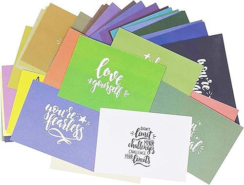 45 tonos de motivación - Juego de 45 postales. 45 citas motivacionales e inspiradoras diferentes