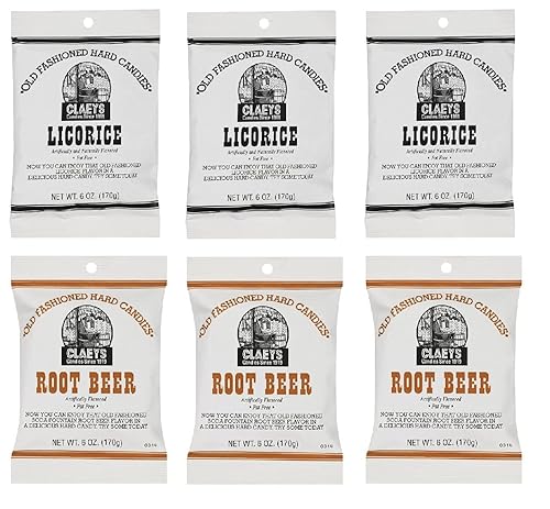 Vista 30 de Claeys Licorice Hard Candy 6 Oz No 671