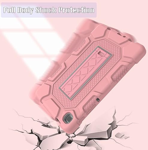 Miniatura 5 de Rantice Funda Samsung Galaxy Tab A7 Lite para niños de 8.7 pulgadas 2021, color rosa y gris