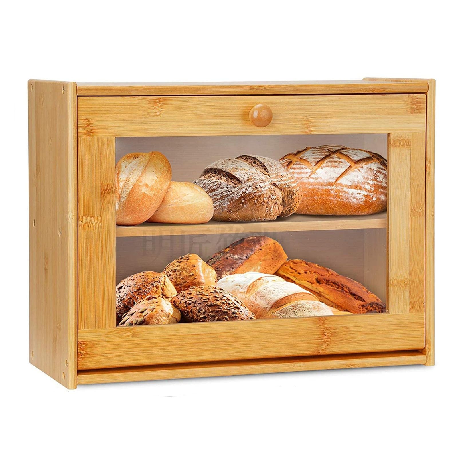 TLMDXTEU Bread Box Kitchen Household Bread Storage Box for Kitchen Counter