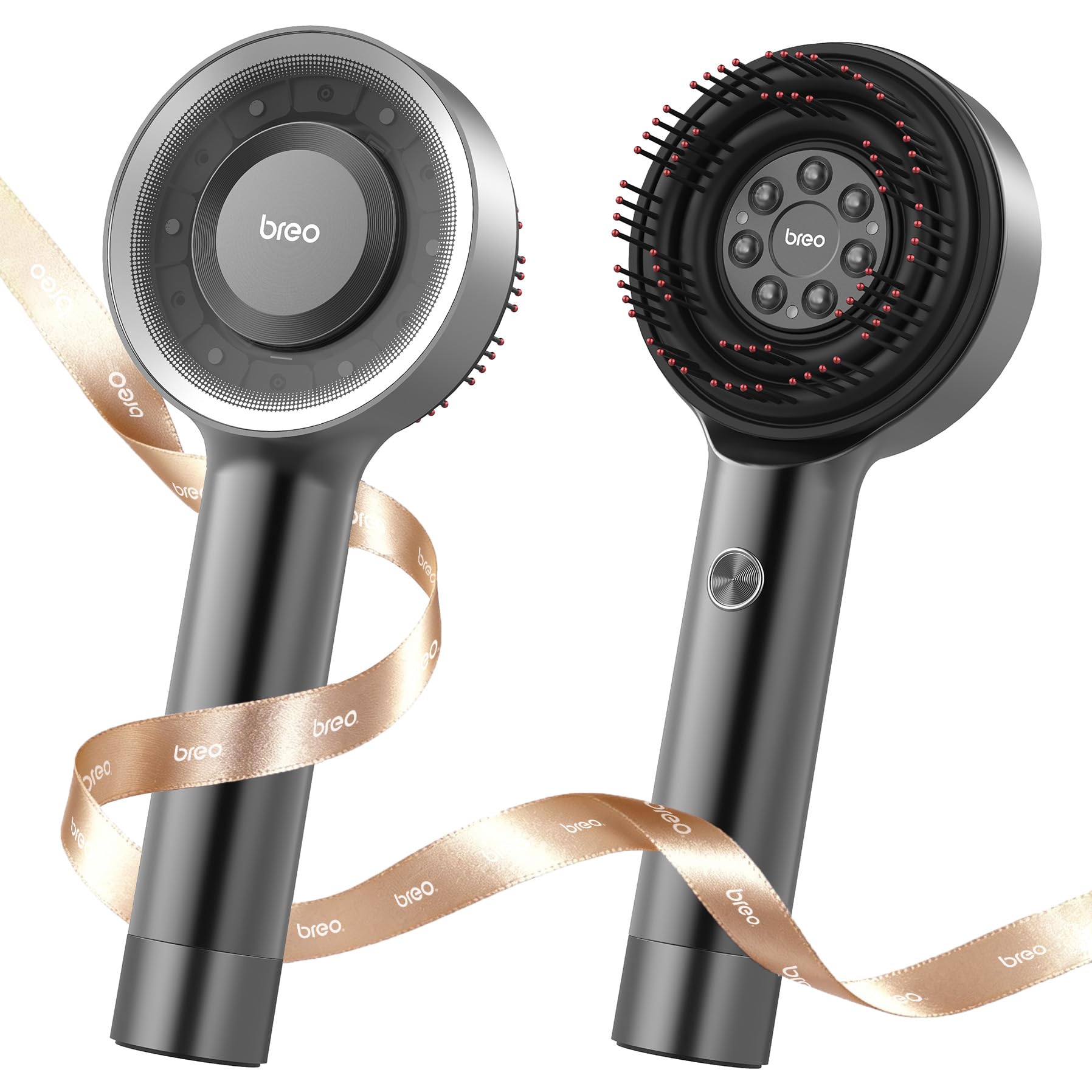 Breo Scalp 3L Electric Scalp Massager with Red Light Therapy for Hair Growth, Upgraded Hair Massager for Scalp Massage, Science Backed Head Massager for Hair Loss Treatment, Gift for Men & Women