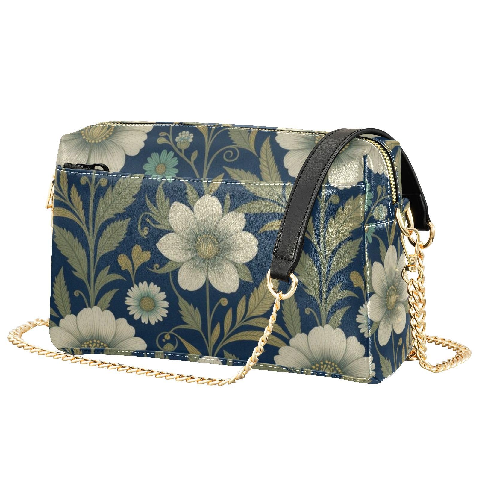 Bolso bandolera ligero con correa de cadena con capacidad de 2,5 L para