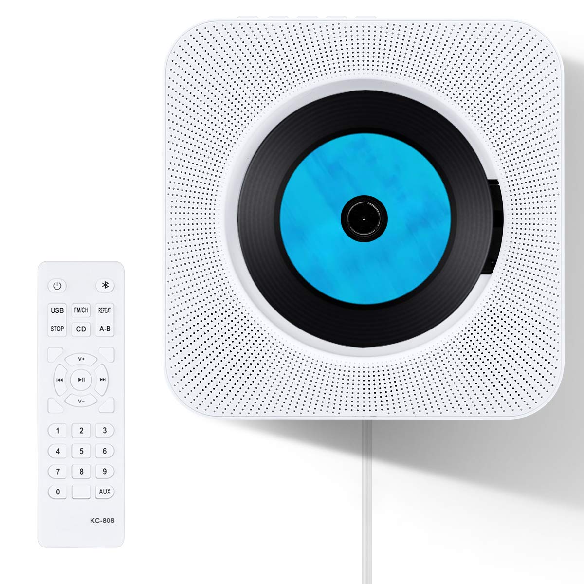 Bluetooth, Popsky Wall Mountable CD 
