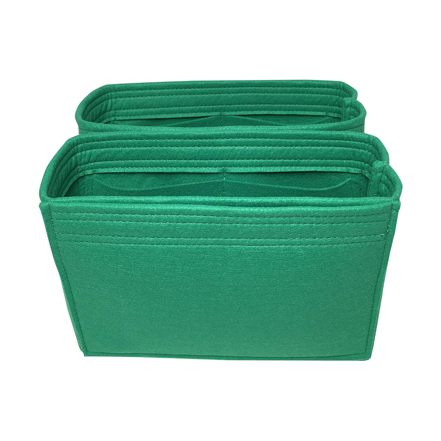 Zoomoni LV Neo Noe Purse Organizer Insert - Premium Felt (Set of 2 /Handmade/20 Colors)