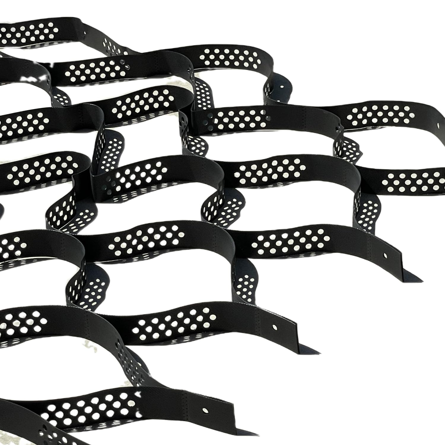 Sandbaggy Geocell - Permeable for Walking Paths, Patios and Erosion Control - UV Protected - 7.9" x 7.9" Cells (4 ft W x 27 ft L x 2 in H, 2)