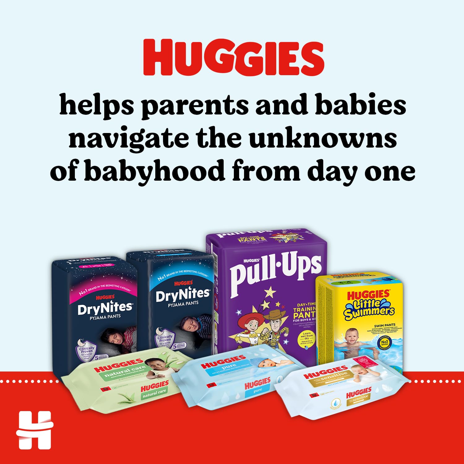 Huggies Extra Care Sensitive Baby Wipes - 12 Pack (576 Wipes) – Plastic Free Wet Wipes, 99% Water, Fragrance Free, Hypoallergenic, Extra Soft Texture with Soft Pillows — view 9