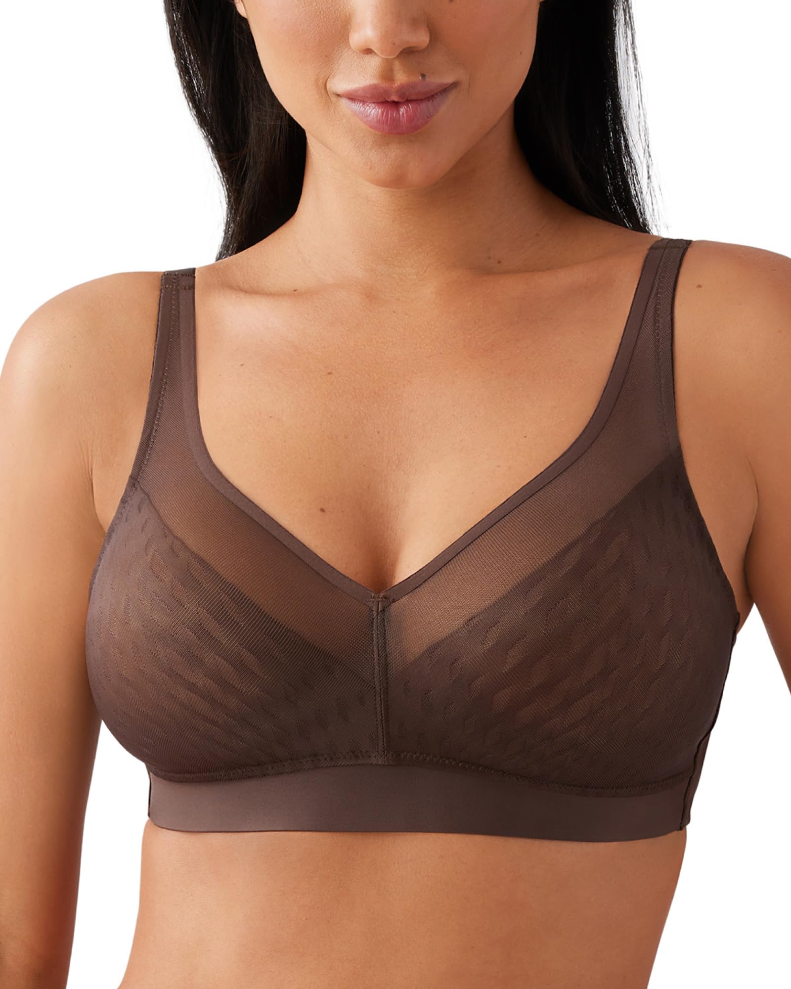 Wacoal womens Elevated Allure Unlined Full Coverage Wire Free Lifting Bra, 852336
