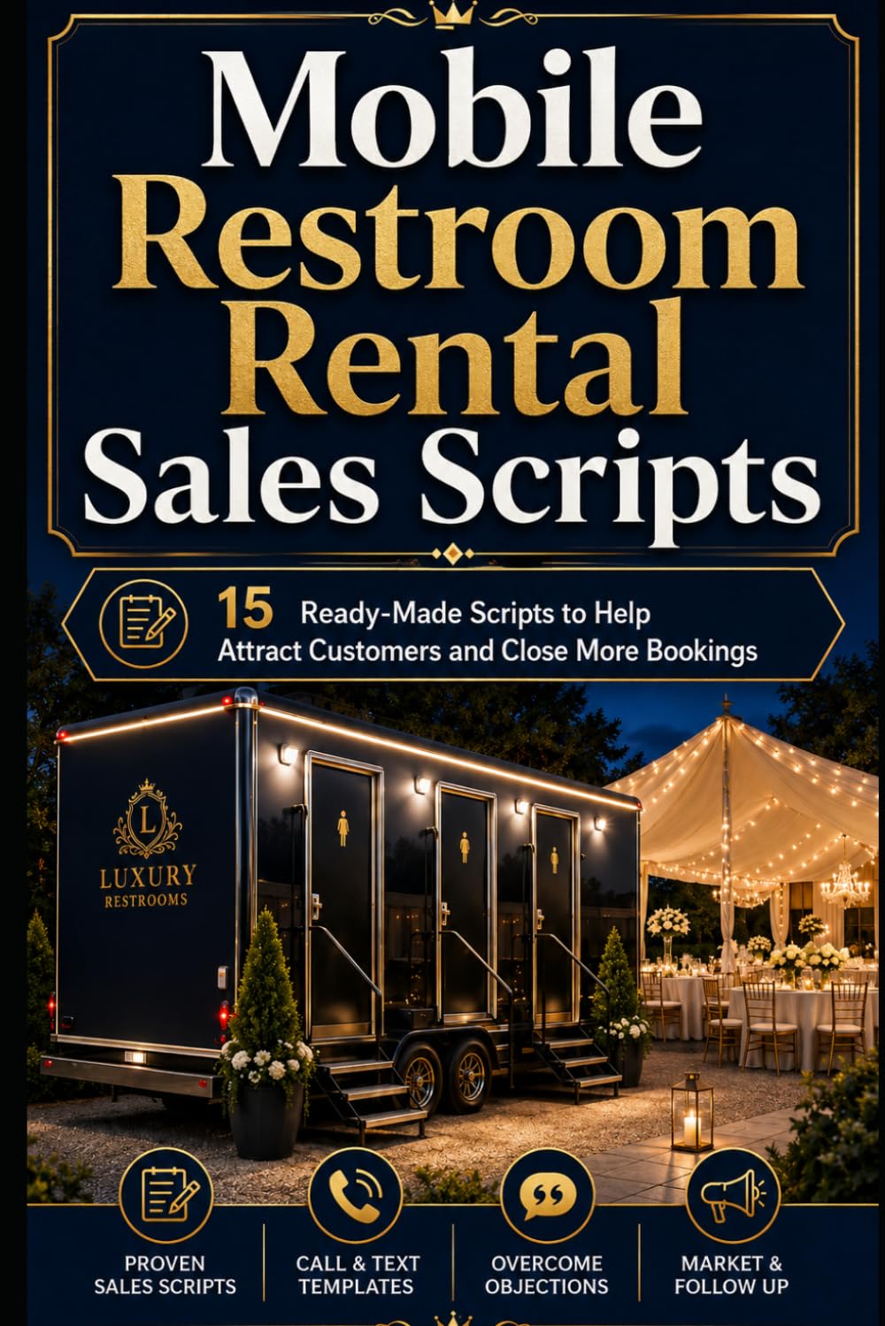 Mobile Restroom Trailer Start-Up Kit: Step-by-Step Scripts to Help Market & Promote Your Mobile Restroom Trailer Rentals