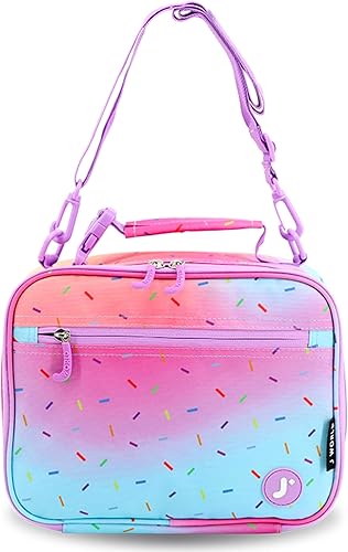 Miniatura 18 de Bolsa para almuerzo J World New York Cody Púrpura,Frambuesa azul,Blanco azul,Manzana flotante,marino,Estrella hinchada,Púrpura Galaxy,Rosa (Block