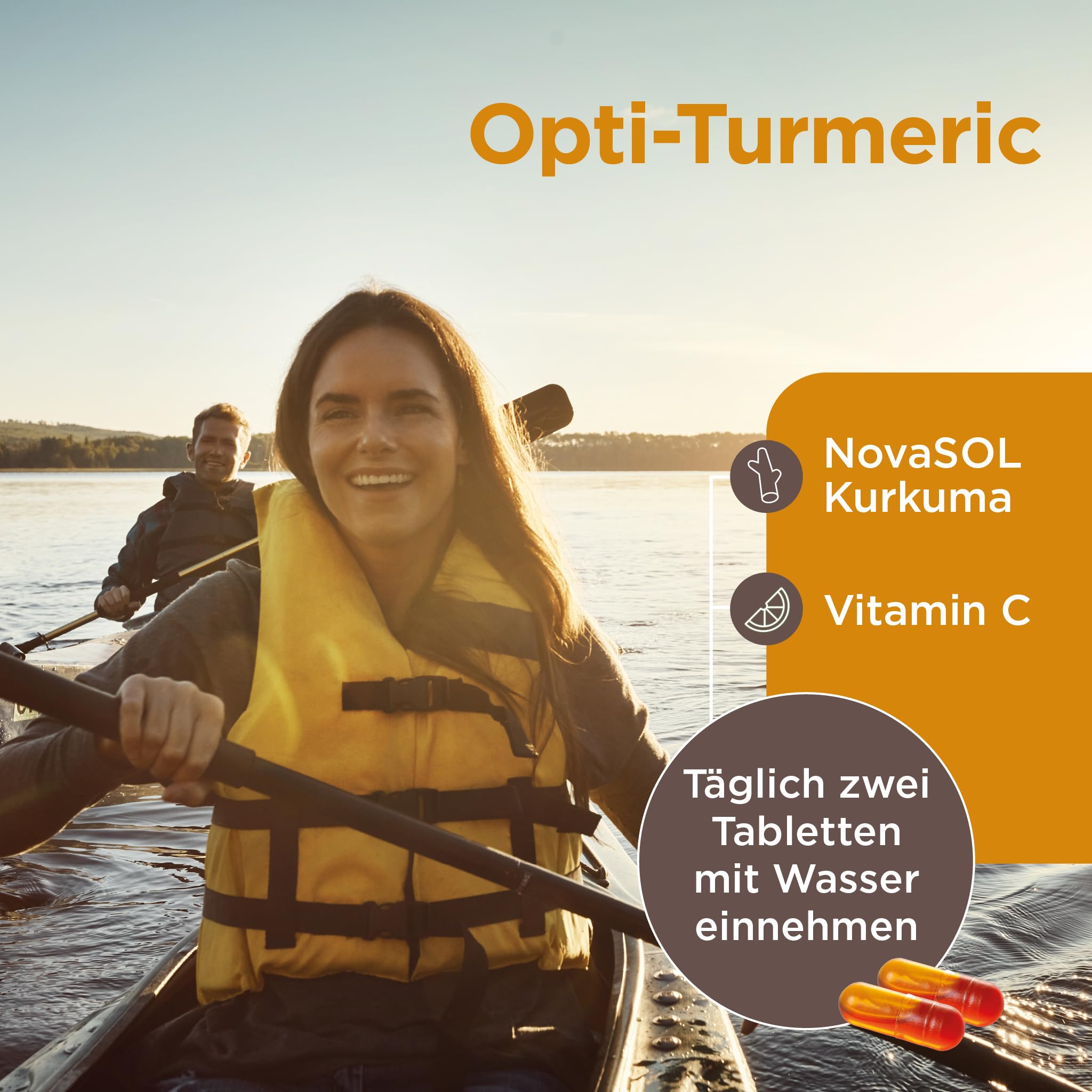 Healthspan Opti-Turmeric | hochfestes flüssiges Curcumin mit 500 mg | unterstützt Knorpelbildung | Superfood | 185-mal besser absorbiert und 7 mal schneller als Standard-Kurkuma | Vegan (60 Kapseln)