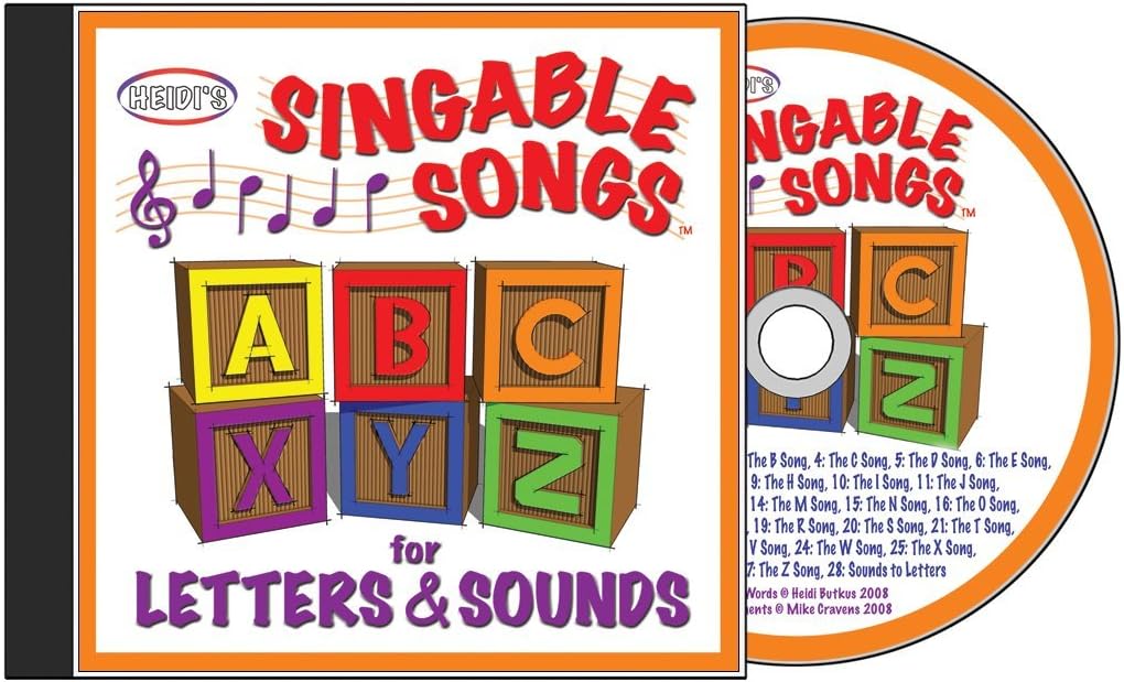 Singable Songs for Letters and Sounds CD