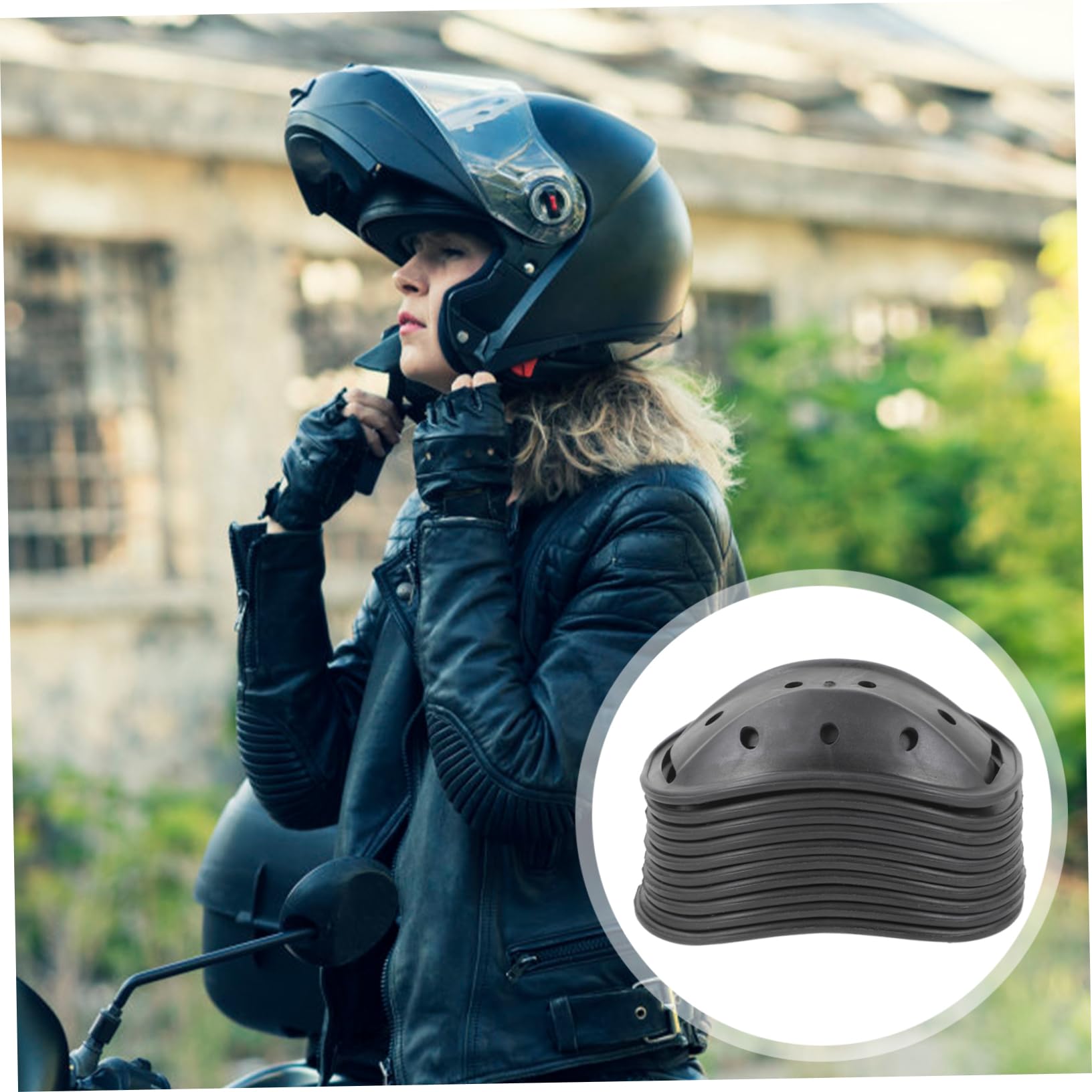CHILDWEET 10pcs Helmet Chin Pads Softball Helmet Chin Pad Universal for Safety Lightweight Durable