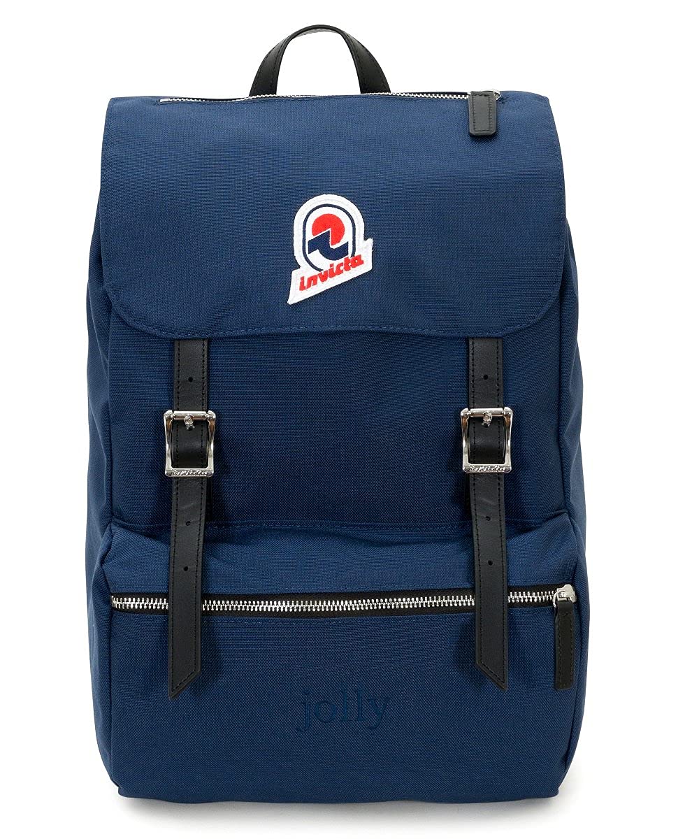 INVICTA Zaino - JOLLY HERITAGE - Ufficio, Viaggio e Tempo Libero - Tasca Porta PC - Dettagli in pelle - 21 LT - per Uomo Donna