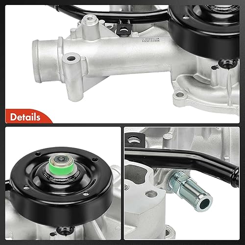 Miniatura 7 de A-Premium Bomba de agua de motor con junta compatible con OHV V8 5.7L compatible con Dodge Durango 2004-2008, Ram 1500 2500 3500 2003-2008, Chrysler