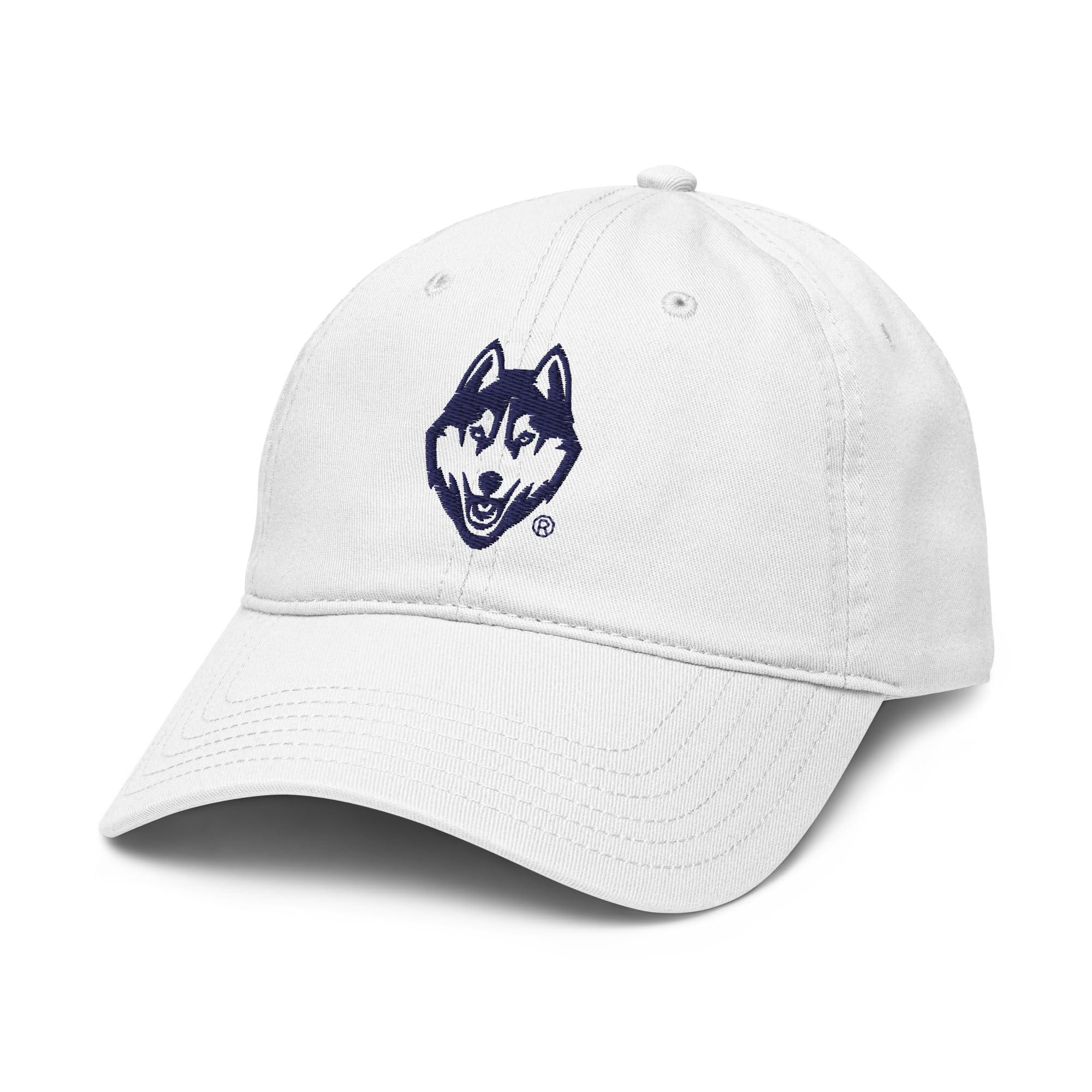 Connecticut Huskies Dad Red Officially Licensed Adjustable Baseball Hat