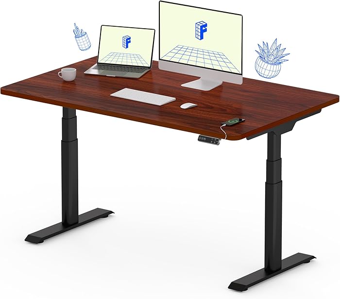 FLEXISPOT E6 Pro Oval Leg Standing Desk