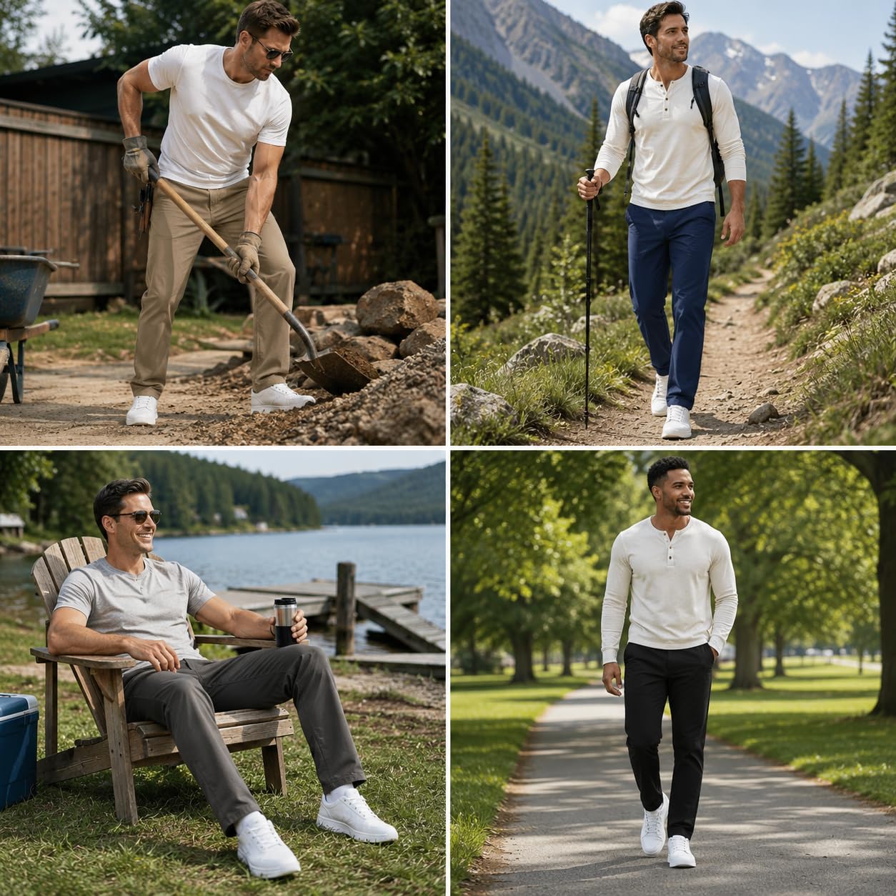 Spyder Herren-Arbeitshose – leichte Stretch-Golfhose für die Arbeit – bequeme Freizeithose für Herren