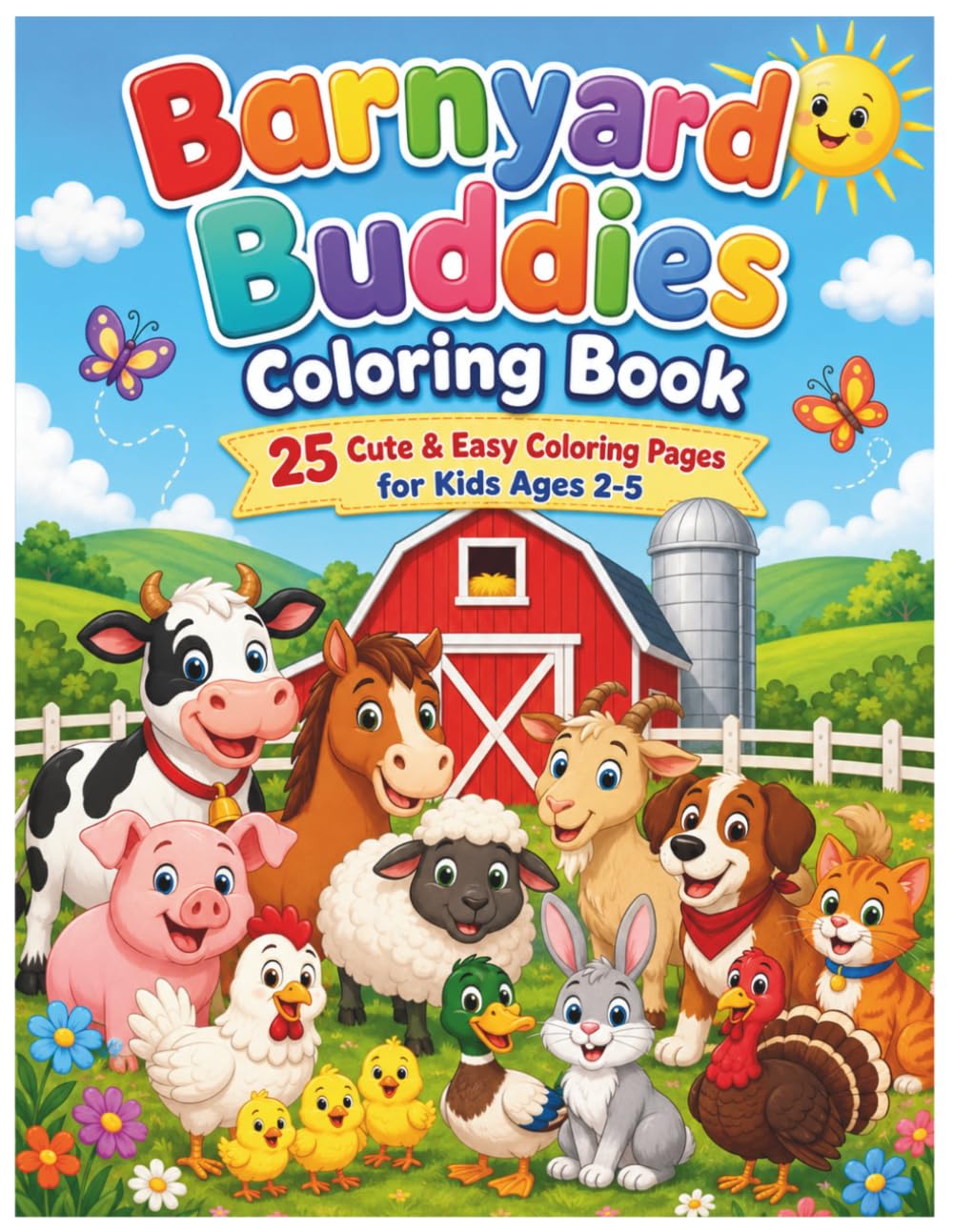 Barnyard Buddies Coloring Book