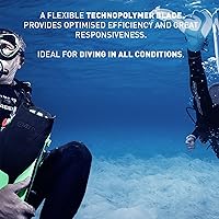 Vista 5 de Mares Avanti Quattro Plus aletas para natación sin talón con correa