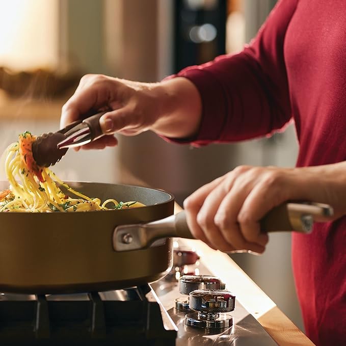 Wok Antiadherente Anolon Advanced Home 12 Pulgadas Aluminio miniatura 2