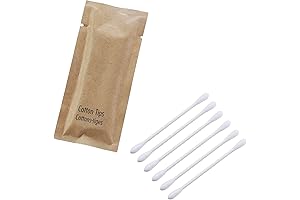 Individually Wrapped 100 Count Kraft Paper Bag Swabs
