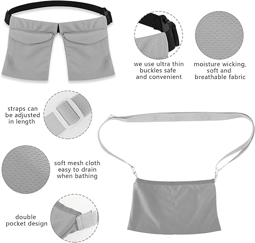 Miniatura 3 de DSLSQD Suministros para postcirugía de abdominoplastia, soporte de drenaje ajustable para mastectomía, soporte de drenaje para mastectomía después