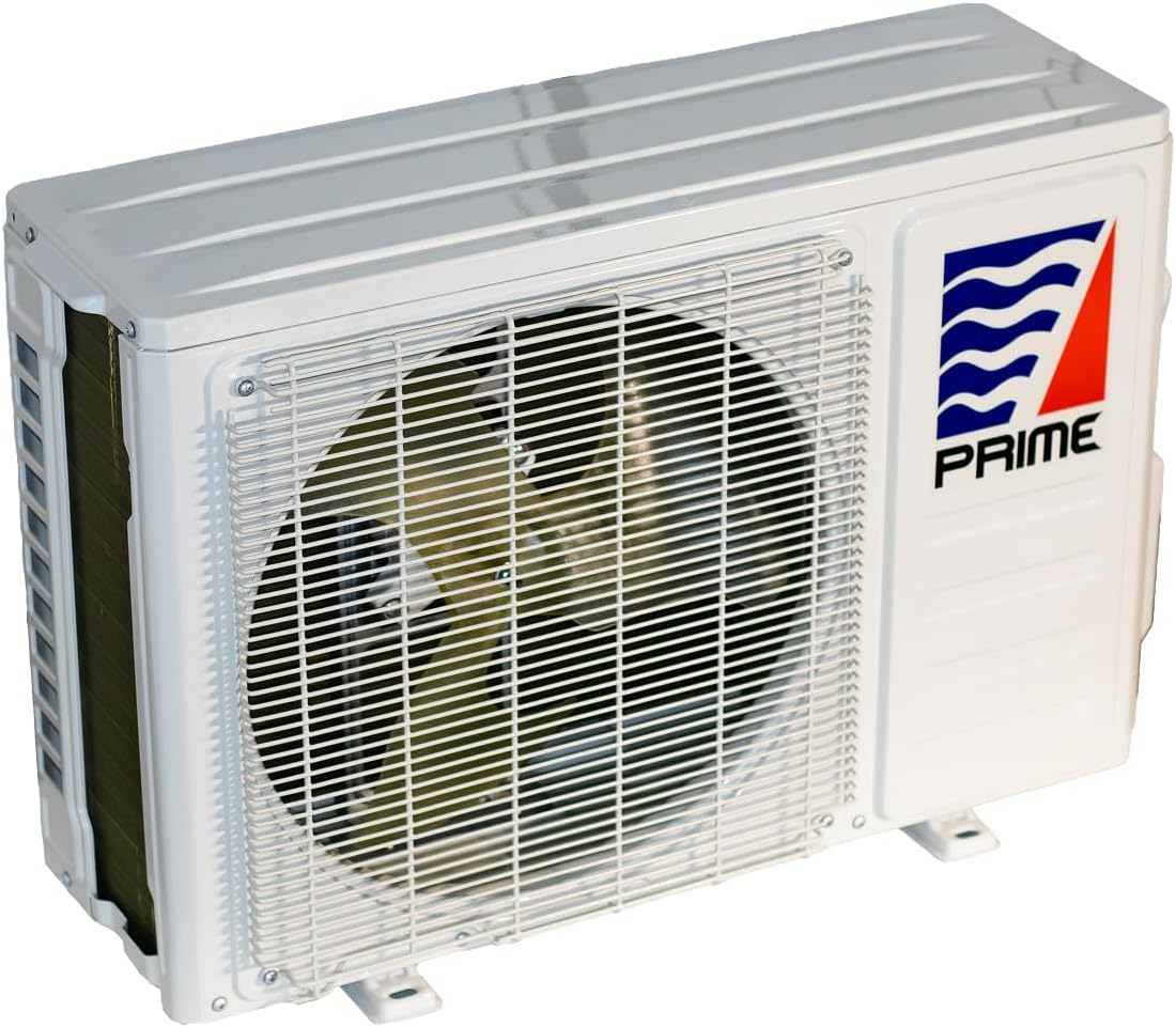 Mini Split Air Conditioner PRIME Heat Pump 12000 BTU 110V Inverter Wifi enabled 17SEER2 1 Ton
