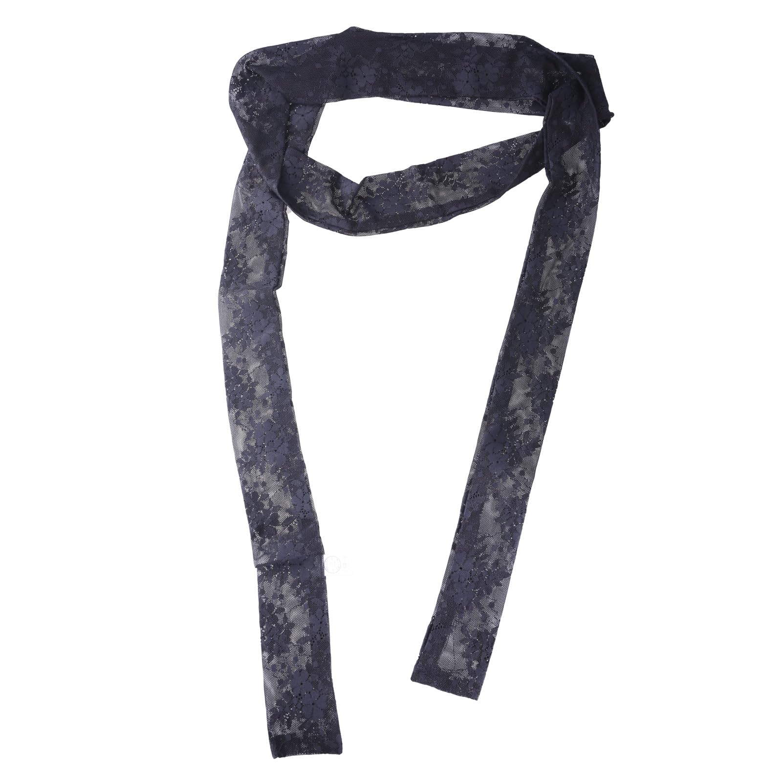 Maxtonser Narrow Lace Scarf Decorative Hair Scarf Elegant Neckwear for Girl Lace Tied Hair Scarf Neckwear Ribbon Scarf Waistband