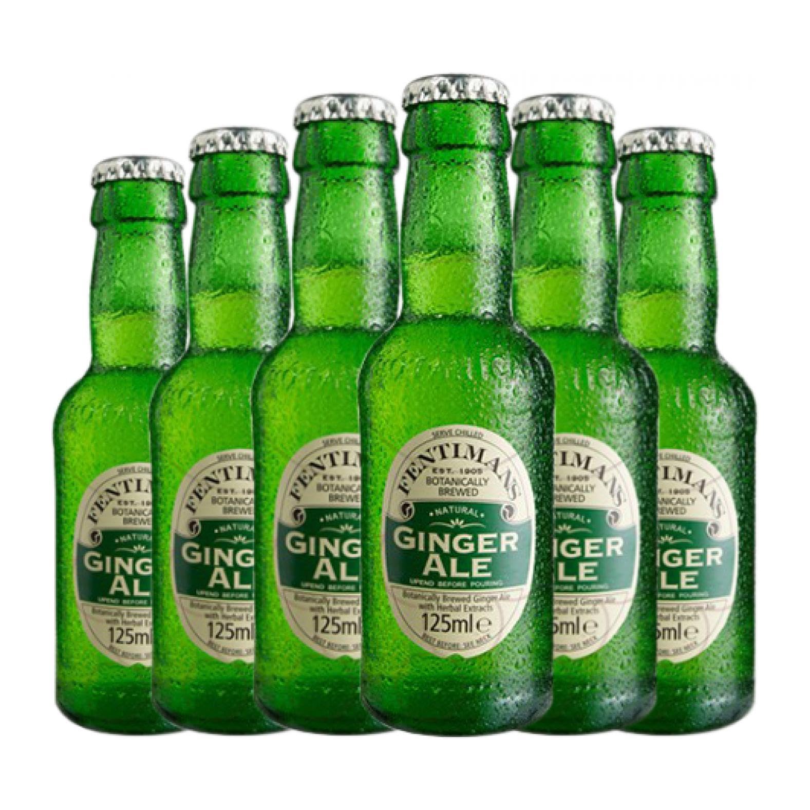 Fentimans Ginger Ale Botellín Miniatura 12 cl Caja de 6